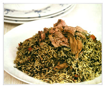 سبزی پلو
